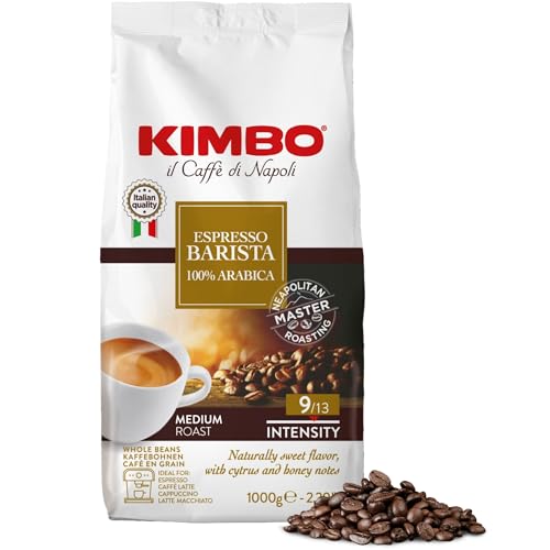 Kimbo Espresso Barista 100% Arabica Whole Bean Coffee