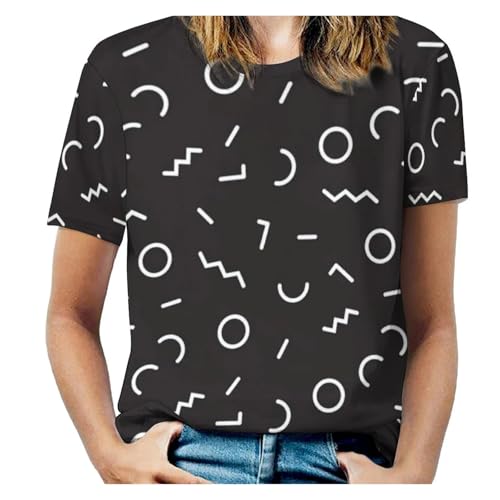 T-shirt femme 3XL coupe ample pour dissimuler les rondeurs avec style