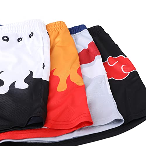 Rulercosplay Anime Swim Trunks 5'' Inseam Funny Board Shorts for Men, Boys4