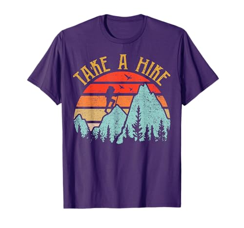 Take A Hike T Shirt Men Women Funny Hiking Hiker Gift Camper T-Shirt