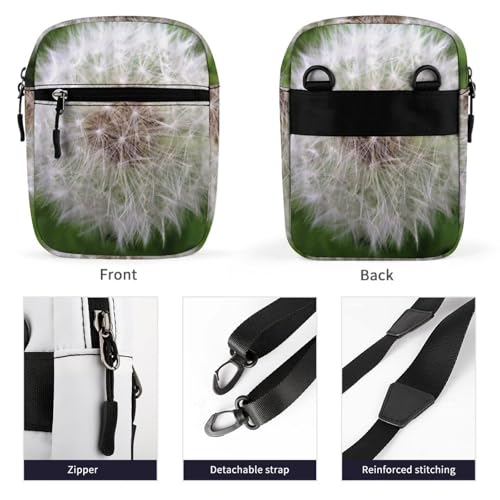 Dandelion Mini Crossbody Bag Anti-Theft Side Shoulder Bags Messenger Bag Unisex3