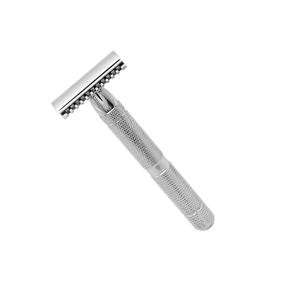 CALLARON 3pièces Rasoir De Sécurité Acier Pour Rasoir Double Finition Texturée Pour Main Pour Rasage à Ou Salon