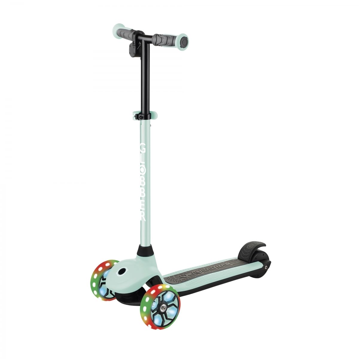 Globber E Motion 4 Plus - 3 Wheel Electric Kids Scooter - from 6 Years Plus - Dual Braking System - 2 Year Warranty