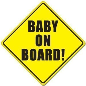 Baby on Board Baby Safety Sign Car Sticker 5