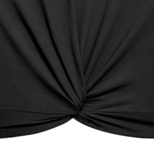 Lastshe Women's Plus Size Summer Crop Tops Short Sleeve Blouses Tie Twist Front Tee T-Shirt Outfits3