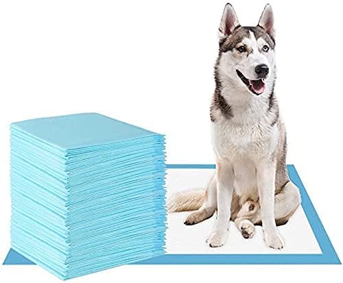KIHKIH Dog Training Pad Puppy Pads Pee Pads for Dogs, Disposable Dog Training Pads, Dog Pee Pads, Potty Training Pads for Dogs, Dog Crate Pads (Regular(24"x24"), 8)