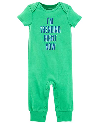 Jumpsuit bébé garçon Carter's résout le problème des changes difficiles