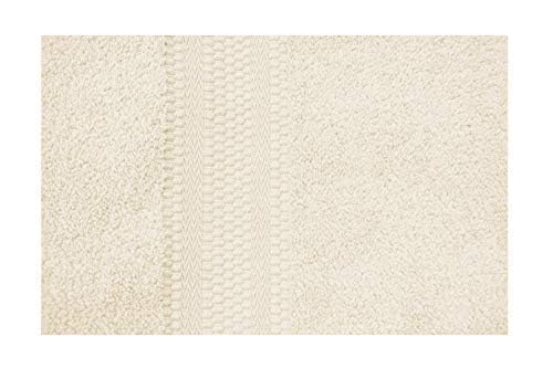 Image of Bombay Dyeing Super Ultrx Zero Twist Plain Dyed 650 GSM Cotton Bath Towel - Ultrx (Cream)
