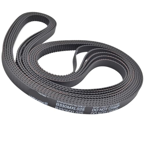 Courroie de distribution MXL B324 6mm crantée pour imprimante 3D et machine synchrone