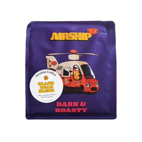 Airship Coffee Black Bear Blend Dark Roast, 250g miniatura 1