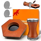 Messerschärfer Profi Mit 12°/15 °/17°/19°/22°/25°SchäRfwinkel, Messerschleifer，knife sharpener，Schleifstein Gerade Kanten Mit Industriediamanten, für Messer jeder Stahlhärte （4 Schärfklingen）