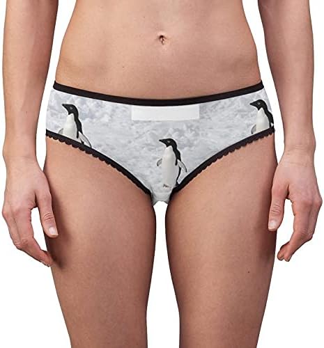 Adelie Penguin Panties, Adelie Penguin Underwear, Briefs, Cotton Briefs, Funny Underwear, Panties For Women