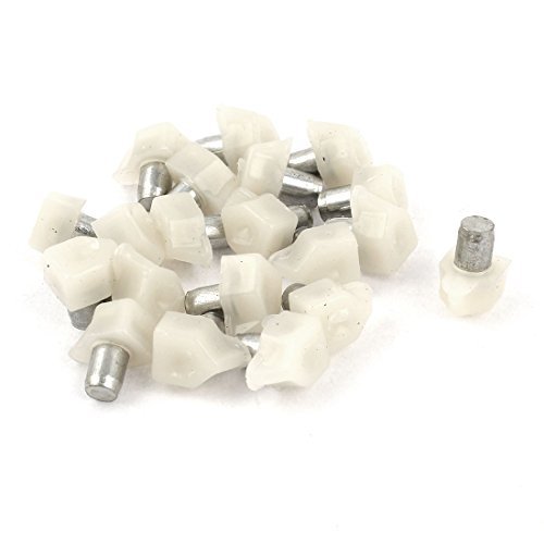 DbuyChX Glass Shelf Support Lug Studs Holder Pin 5mm Dia 20 Pcs