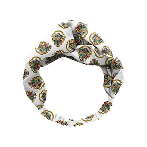 Image of Spoontiques - Headband - Printed Fabric Hair Bands - Knotted Hair Band for Everyday Use - Harry Potter Crest, one size (20304)