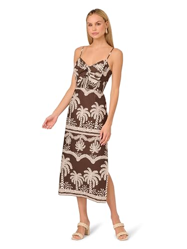 Adrianna Papell Women's Printed Maxi Dress