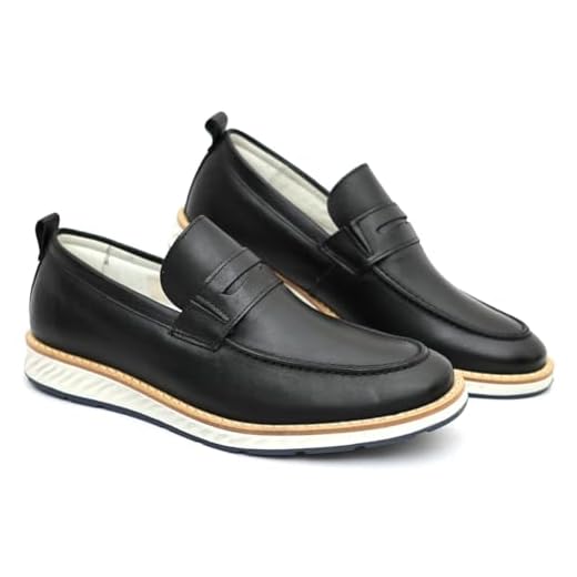 Sapato Masculino Mocassim Slip On Loafer Elite Couro Legítimo, Preto,37