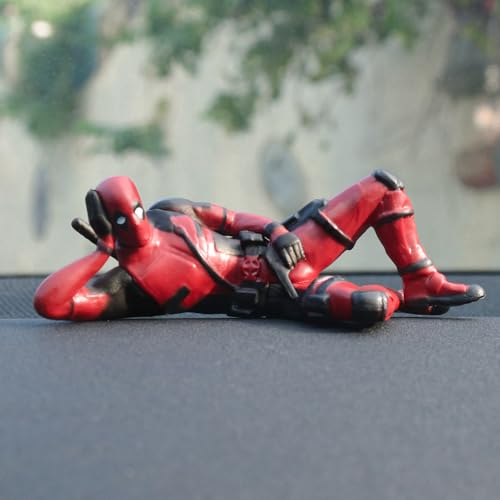 Funny Car Accessories Ornament, Anime Action Figure for Car Decor, Home, Desk, Computer and Cake Figurine Decorations (A)