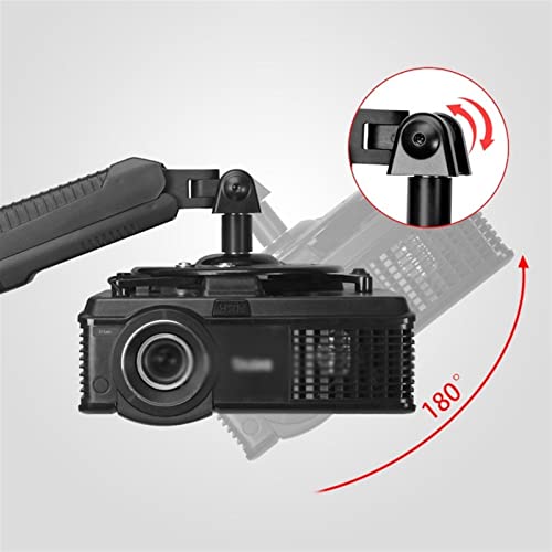 Soporte para proyector regulable con brazo telescópico para hogar y DJ profesional 6