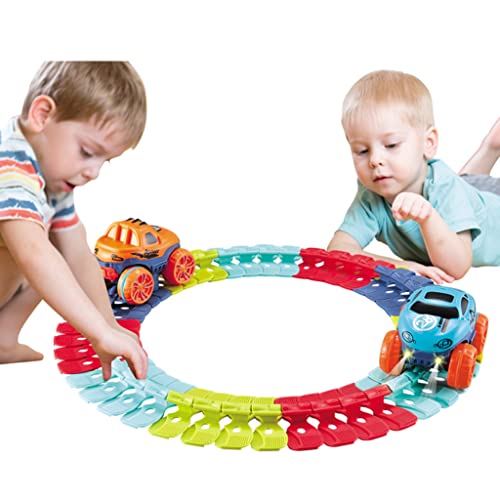 SXDY Bendable Rainbow Race Track Set Cover