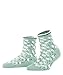Produktbild ESPRIT Damen Romantic Flower W SO Hausschuh-Socken, Grün (Peppermint 7792), 35-38 (UK 2.5-5  US 5-7.5) (2er Pack)