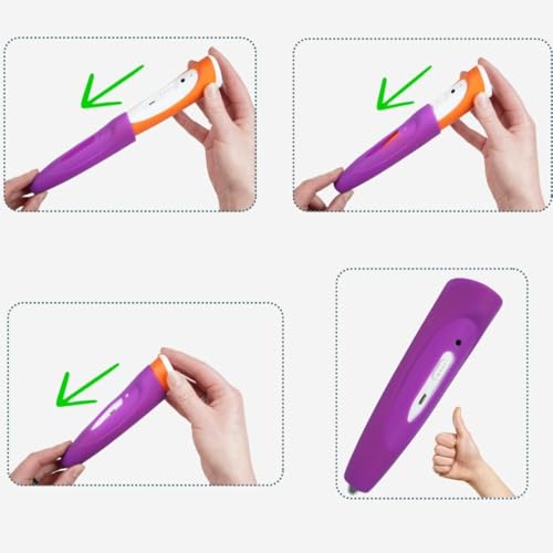 caseroxx Schutzhülle passend für den Ravensburger TipToi der Stift 110 Gen. 4, Cover (Silikon-Hülle für den Ravensburger TipToi) in lila