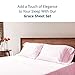 ViscoSoft Grace Premium Microfiber Pink Sheet Set Twin - 15