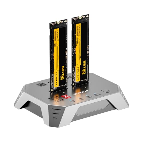 Clonador M.2 para NVMe SATA SSD, carcasa RAID 20Gbps miniatura 1