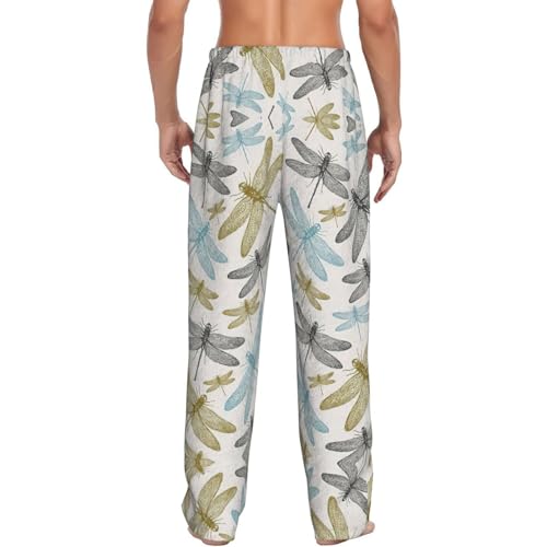 Pantalon de pyjama en flanelle homme de qualité supérieure imprimé doux