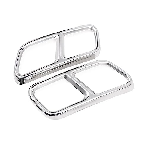 Tuyau d'échappement pour Mercedes Benz W221 W222 argenté