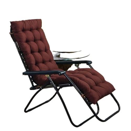 Cojin Para Tumbona Cojín for silla mecedora, cojín for silla de jardín al aire libre, antideslizante, con respaldo alto, cojines for silla de patio, cojín lavable for tumbona, 125x48x8cm Colchoneta Ha