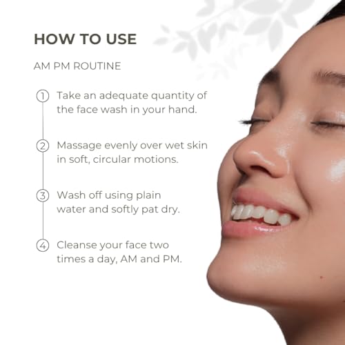 Image of Green Tea Face Wash with Niacinamide | 100ml | For All Skin Types | Gentle Daily Cleanser, Helps Control Oil, Refresh Skin & Maintain Soft Clear Look, For All Skin Types