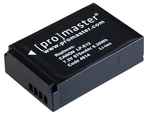 Promaster Li-Ion Battery For Canon Lp-E12, (Model 4614) #TOP5