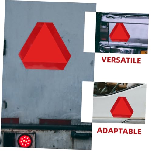 Señales Triángulo de Seguridad para Vehículos Lentos Pack 6 Piezas miniatura 4