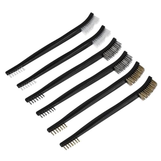 Compact Wire Brush Set for Metal Cleaning