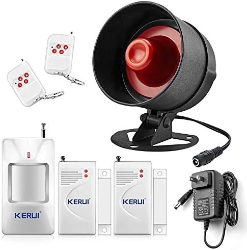 KERUI New Simplest and Easiest setting Home Burglar Sensor Easy Alarm System