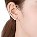 Daesar Pendientes Oro Mujer 18 Kilates Largos Pendientes Cuadrado Pendientes Mujer Pendientes...