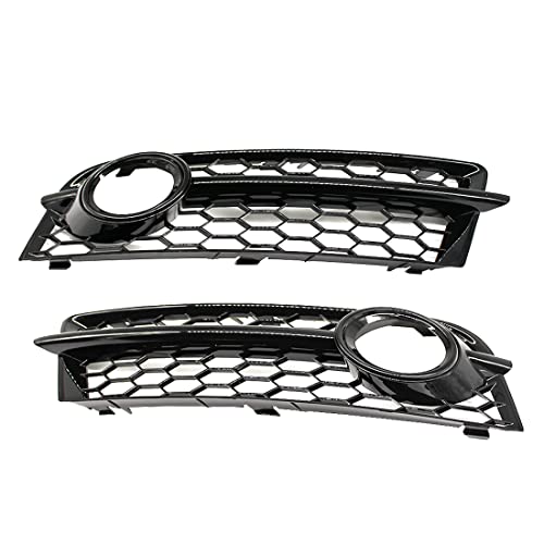 Grille de calandre antibrouillard noir brillant pour Audi TT 8J 2006-2014