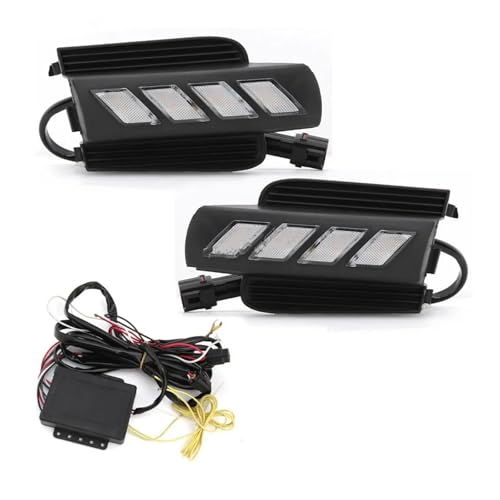 Feux brouillard Toyota Prado 120 finition origine avec feux de jour LED premium 2003-2009