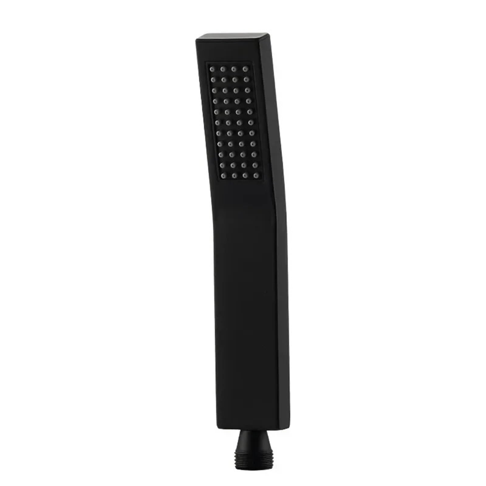 Głowica prysznicowa, Głowica prysznicowa ręczna mosiężna kwadratowa 2 szt. wielokolorowa(Black)
