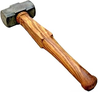 MEDIEVAL HANDICRAFTS STORE Heavy-Duty Anvil Hammer for Metal Forging Blacksmithing Tool for Workshop, Garage & Industrial Use