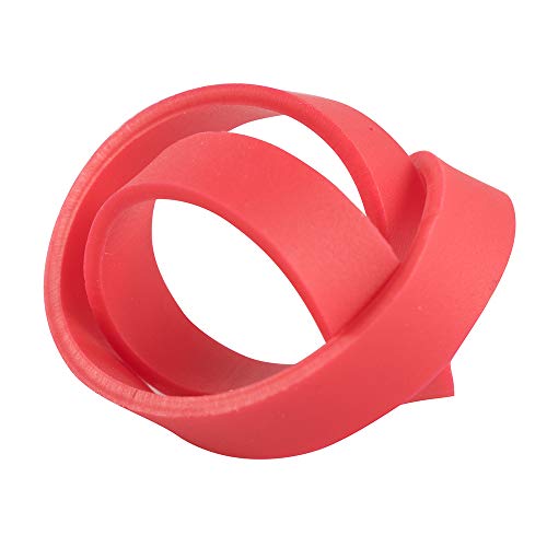 Jam Paper Durable Rubber Bands - Size 64 - Red Multi-Purpose Rubberbands - 100/Pack #TOP3