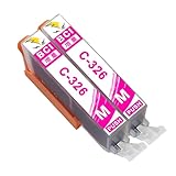 CANON用 BCI-326 M 純正品併用 マゼンタ 