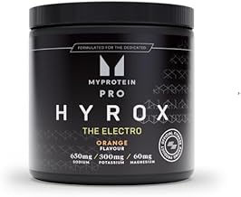 Myprotein PRO x HYROX The Electro | Advanced Electrolyte Orange Hydration Powder | 650mg Sodium & 300mg Potassium | Supports Hydration, Muscle Function & Recovery | Vegan-Friendly | 30 Servings