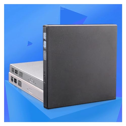 Lecteur DVD externe USB 2.0 et graveur CD compact blanc pour PC portable