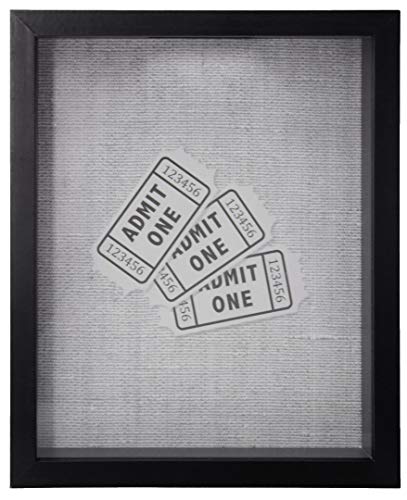 image for Space Art Deco 8x10 Black Shadow Box Frame - Shadow Box Display Case 