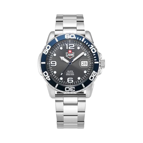 Imagen de JDM Military Reloj Analógico para Hombres de con Correa en Acero Inoxidable JDM-WG020-01