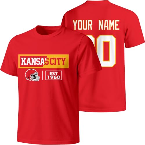 Image of ANTKING T Shirt with Custom Name Number for Men Women Gifts | Custom T Shirt for Youth Men Women Birthday Gift