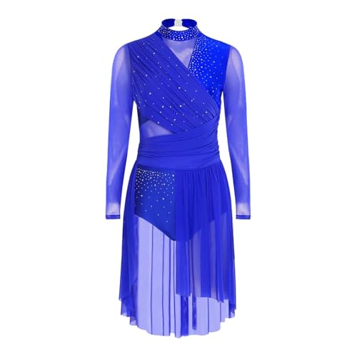 Robe de patinage artistique et danse lyrique pour gala et entraînement