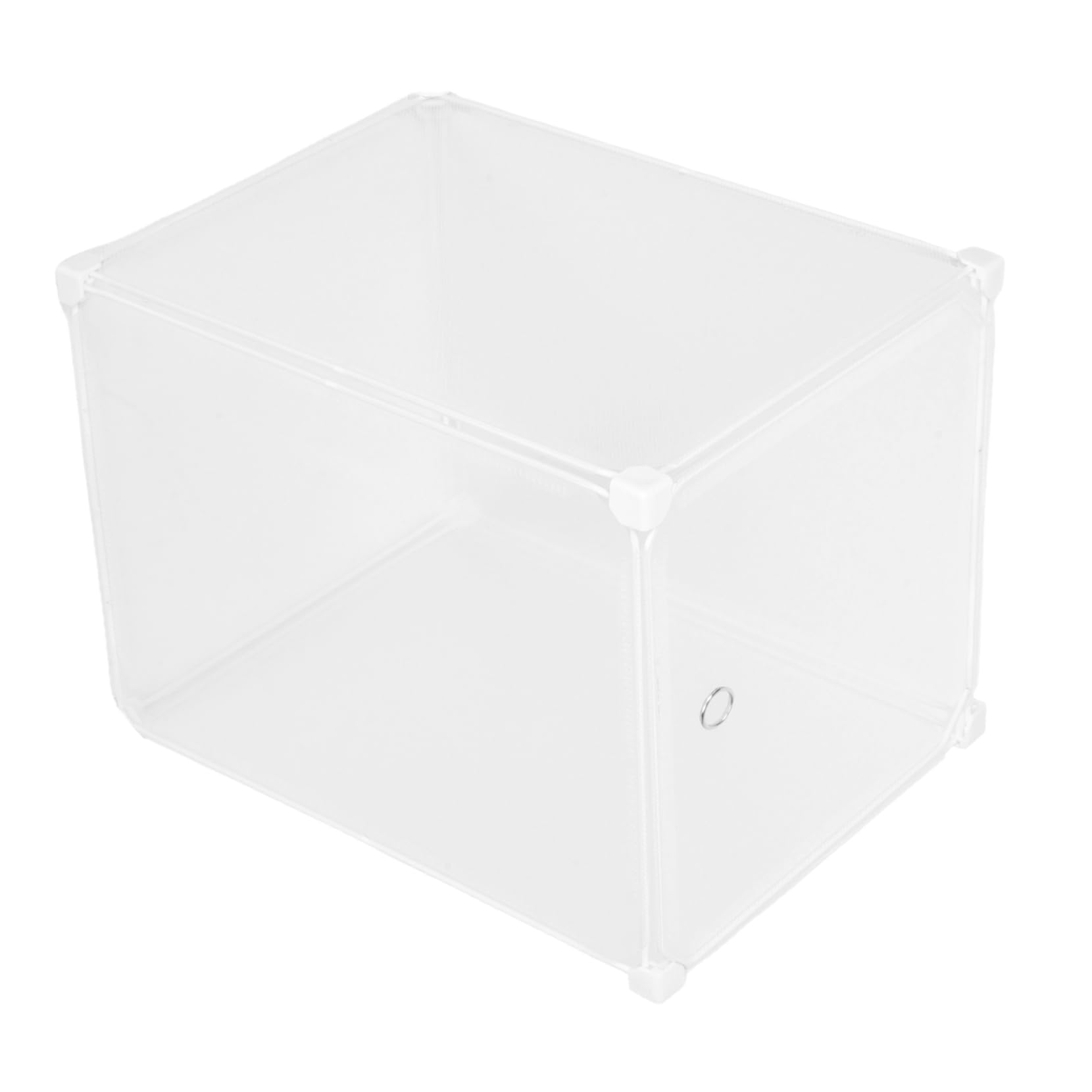 Alipis Boîte De Rangement Transparente Pour Figurines Et Peluches Présentoir De Collection Conteneur De Stockage Pratique Pour Jouets Et Poupées
