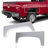 ELITEWILL Pair Upper Rear Wheel Arch Skin Repair Panel Fit for 2007-2013 Chevy Silverado Pickup 1500 2500HD